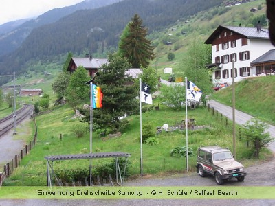 Curtgin da Pasch - Garten des Friedens ist bereit