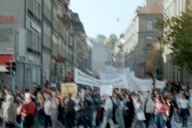 Friedensdemo Bern 13. Oktober 2001, Fotos Hannes Schle, Film 0 Foto 31