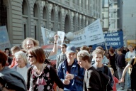 Friedensdemo Bern 13. Oktober 2001, Fotos Pan Zrcher, Film 2 Foto 15