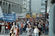 Friedensdemo Bern 13. Oktober 2001, Fotos Pan Zrcher, Film 2 Foto 19