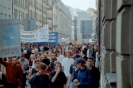 Friedensdemo Bern 13. Oktober 2001, Fotos Pan Zrcher, Film 2 Foto 28