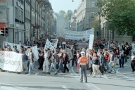 Friedensdemo Bern 13. Oktober 2001, Fotos Pan Zrcher, Film 2 Foto 29