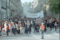 Friedensdemo Bern 13. Oktober 2001, Fotos Pan Zrcher, Film 2 Foto 30