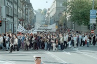 Friedensdemo Bern 13. Oktober 2001, Fotos Pan Zrcher, Film 2 Foto 33