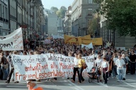 Friedensdemo Bern 13. Oktober 2001, Fotos Pan Zrcher, Film 2 Foto 35