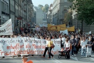 Friedensdemo Bern 13. Oktober 2001, Fotos Pan Zrcher, Film 2 Foto 36