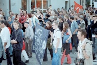 Friedensdemo Bern 13. Oktober 2001, Fotos Pan Zrcher, Film 3 Foto 20