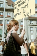 Friedensdemo Bern 13. Oktober 2001, Fotos Pan Zrcher, Film 4 Foto 04