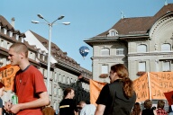Friedensdemo Bern 13. Oktober 2001, Fotos Pan Zrcher, Film 4 Foto 18