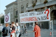 Friedensdemo Bern 13. Oktober 2001, Fotos Pan Zrcher, Film 5 Foto 21